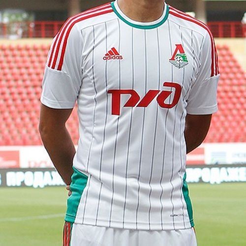 Футбольная футболка детская Локомотив Гостевая 2014 2015