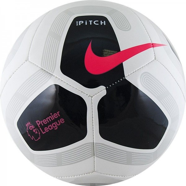 Футбольный мяч Nike PITCH PL серый-черный