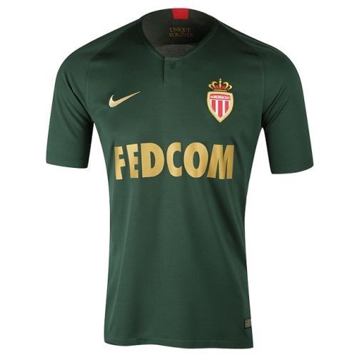 Футбольная футболка детская Монако Гостевая 2018 2019