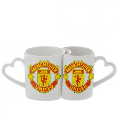 Кружки для влюбленных с логотипом Манчестер Юнайтед